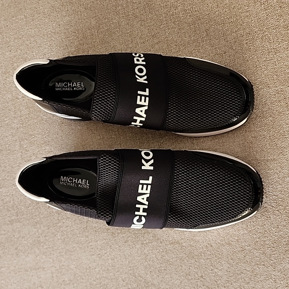 MICHAEL Michael Kors Felix Trainer Slip On Sneakers Women's Casual Shoes 10